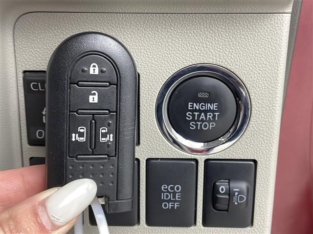 タント X 純正ナビ ETC 両側パワスラ 横滑り防止装置 エコアイドル オートライト ABS 純正フロアマット スマートキー ACC ハロゲンライト 保証書 取扱説明書 フルセグTV CD DVD BT AUX(10枚目)