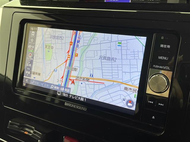 トール カスタムＧ　ターボ　ＳＡＩＩ　レーダー　純正ナビ　全方位カメラ　両側パワスラ　ＥＴＣ　ドラレコ　クルコン　アイドリングストップ　横滑り防止装置　レーンキープアシスト　盗難防止装置　衝突被害軽減システム　コーナーセンサー　スペアキー（3枚目）