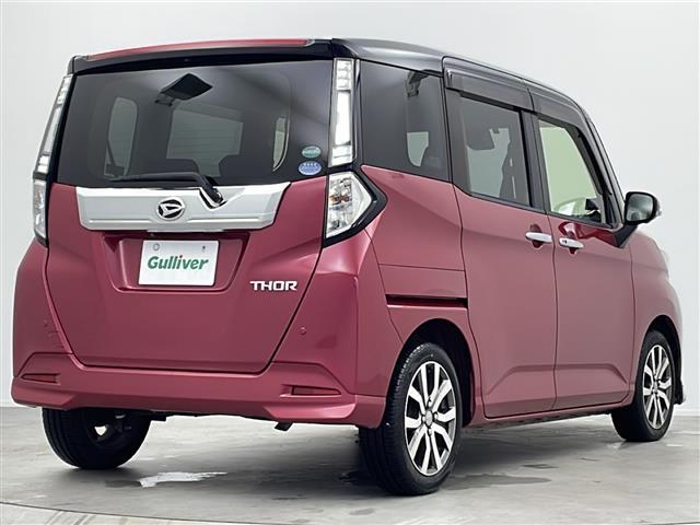 トール カスタムＧ　ターボ　ＳＡＩＩ　レーダー　純正ナビ　全方位カメラ　両側パワスラ　ＥＴＣ　ドラレコ　クルコン　アイドリングストップ　横滑り防止装置　レーンキープアシスト　盗難防止装置　衝突被害軽減システム　コーナーセンサー　スペアキー（23枚目）