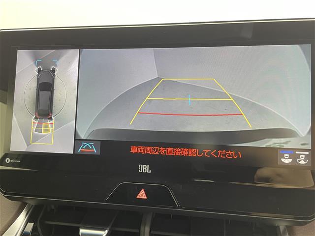 ハリアーハイブリッド Ｚ　レザーパッケージ　ＪＢＬサウンド　純正１２．３型ナビ　フルセグＴＶ　全周囲カメラ　ビルトインＥＴＣ２．０　衝突軽減ブレーキ　デジタルインナーミラー　シートヒーター　ベンチレーション　ワイヤレス充電　シートブラウン（4枚目）