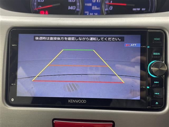 ムーヴ カスタム　ＲＳ　ＳＤナビ　フルセグＴＶ　バックカメラ　ＨＩＤヘッドライト　オートライト　ＥＴＣ　ドライブレコーダー　スマートキー　ＭＯＭＯハンドル　純正フロアマット　１５インチアルミホイール　電動格納ミラー　禁煙車（4枚目）