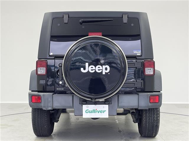 ジープ・ラングラーアンリミテッド スポーツ　ＡＬＰＩＮＥ製ナビ（ＥＸ９Ｚ）　クルーズコントロール　フルセグ　Ｂｌｕｅｔｏｏｔｈ　ダウンヒルアシスト　純正マット　ＭＴモード付ＡＴ　ＥＴＣ　バックカメラ　純正ＡＷ（37枚目）