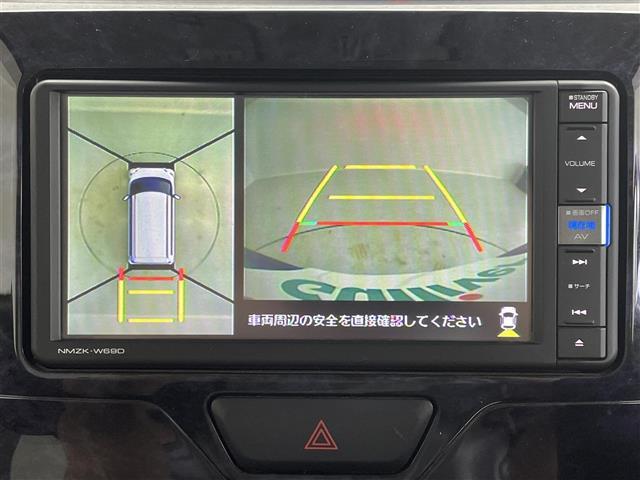 タント カスタムＸ　トップエディションＶＳ　ＳＡＩＩＩ　ワンオーナー　純正ナビ　全周囲カメラ　Ｂｌｕｅｔｏｏｔｈ　フルセグＴＶ　両側電動スライドドア　ヒートシーター　アイドリングストップ　衝突軽減ブレーキ　純正フロアマット　オートライト　オートハイビーム（4枚目）