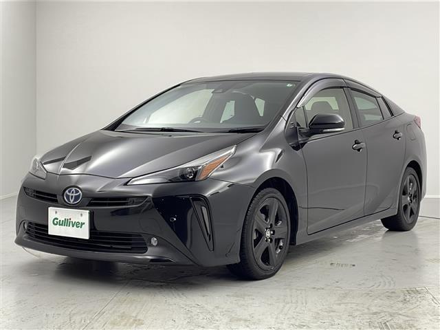 プリウス Ｓツーリングセレクション・ブラックエディション　純正ナビ　バックモニター　ＬＥＤヘッドライト　衝突軽減ブレーキ　追従クルコン　レーンキープアシスト　純正アルミホイール　ＥＴＣ　黒レザーシート　シートヒーター　ドライブレコーダー　スマートキー　禁煙車（42枚目）