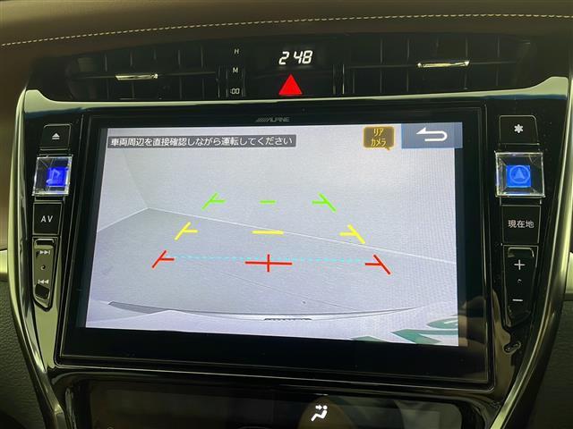 ハリアー プレミアム 10型ナビ フルセグTV バックモニター 衝突軽減ブレーキ 電動リアゲート ビルドインETC 茶革シート LEDヘッドライト フォグランプ 純正18インチアルミホイール 追従クルコン 横滑り防止装置(4枚目)