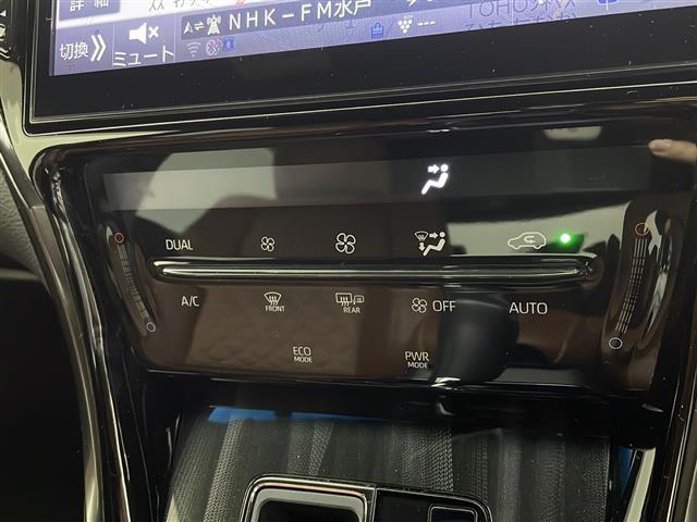 ハリアー プレミアム 10型ナビ フルセグTV バックモニター 衝突軽減ブレーキ 電動リアゲート ビルドインETC 茶革シート LEDヘッドライト フォグランプ 純正18インチアルミホイール 追従クルコン 横滑り防止装置(22枚目)