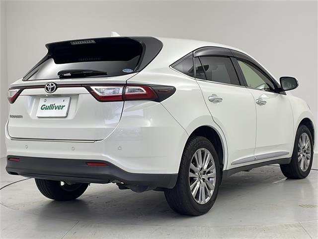 ハリアー プレミアム 10型ナビ フルセグTV バックモニター 衝突軽減ブレーキ 電動リアゲート ビルドインETC 茶革シート LEDヘッドライト フォグランプ 純正18インチアルミホイール 追従クルコン 横滑り防止装置(40枚目)