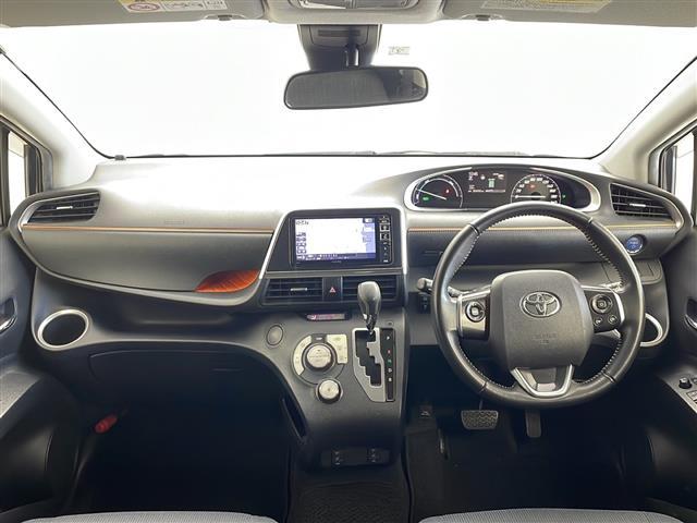 シエンタ ハイブリッドG 社外ナビ フルセグTV Bluetooth バックモニター 衝突軽減ブレーキ 両側電動スライドドア LEDヘッドランプ フォグライト 純正16インチアルミホイール フルエアロ ETC スマートキー(2枚目)