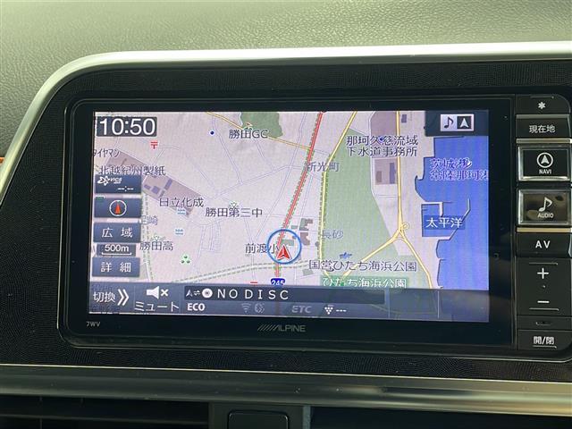 シエンタ ハイブリッドG 社外ナビ フルセグTV Bluetooth バックモニター 衝突軽減ブレーキ 両側電動スライドドア LEDヘッドランプ フォグライト 純正16インチアルミホイール フルエアロ ETC スマートキー(3枚目)