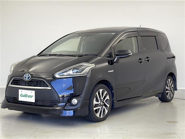 シエンタ ハイブリッドG 社外ナビ フルセグTV Bluetooth バックモニター 衝突軽減ブレーキ 両側電動スライドドア LEDヘッドランプ フォグライト 純正16インチアルミホイール フルエアロ ETC スマートキー(42枚目)