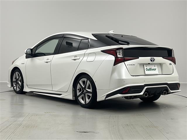 プリウス Aツーリングセレクション モデリスタエアロ TRDマフラー TEIN車高調 純正9インチナビ バックカメラ 衝突軽減ブレーキ レーダークルーズコントロール 革シート シートヒーター 前後ドライブレコーダ― ETC LEDライト(20枚目)