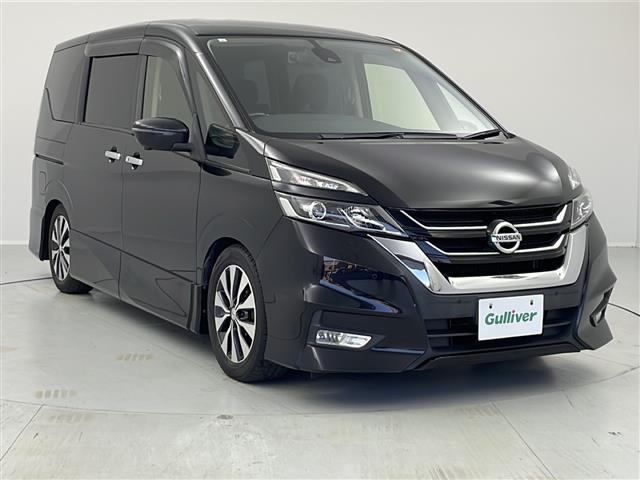 セレナ ハイウェイスター 衝突軽減ブレーキ 純正9インチナビ パーキングアシスト 両側パワースライドドア クルーズコントロール 前席シートヒーター アイドリングストップ 横滑り防止装置 車線逸脱警報 純正フロアマット ETC(22枚目)