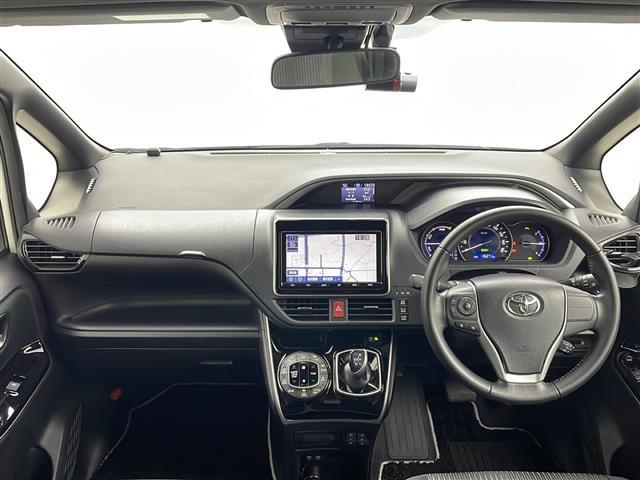 ヴォクシー ハイブリッドZS 煌II 純正SDナビ バックカメラ ETC2.0 前後ドラレコ 追従クルコン LEDライト オートライト オートマチックハイビーム コーナーセンサー 両側電動パワスラ 横滑り防止装置 レーンキープアシスト(2枚目)