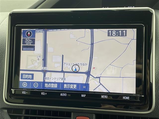 ヴォクシー ハイブリッドZS 煌II 純正SDナビ バックカメラ ETC2.0 前後ドラレコ 追従クルコン LEDライト オートライト オートマチックハイビーム コーナーセンサー 両側電動パワスラ 横滑り防止装置 レーンキープアシスト(3枚目)