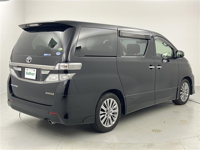 ヴェルファイア ２．４Ｚ　ゴールデンアイズＩＩ　純正ナビ　フルセグＴＶ　バックモニター　電動リアゲート　両側電動スライドドア　クルコン　パーキングアシスト　コーナーセンサー　純正１８インチアルミホイール　純正フロアマット　ＥＴＣ　スマートキー（35枚目）