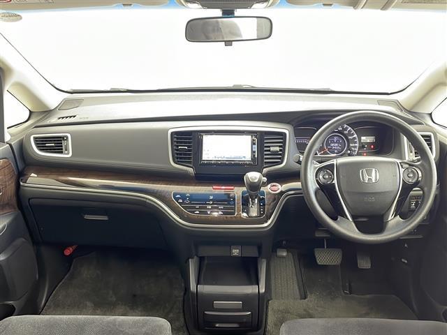 オデッセイ G・エアロパッケージ 純正ナビ フルセグTV バックモニター 両側電動スライドドア クルコン スマートキー ETC オートライト 横滑り防止装置 プッシュスタート エアロ 純正17インチアルミホイール 純正フロアマット(2枚目)