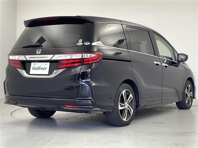 オデッセイ G・エアロパッケージ 純正ナビ フルセグTV バックモニター 両側電動スライドドア クルコン スマートキー ETC オートライト 横滑り防止装置 プッシュスタート エアロ 純正17インチアルミホイール 純正フロアマット(40枚目)