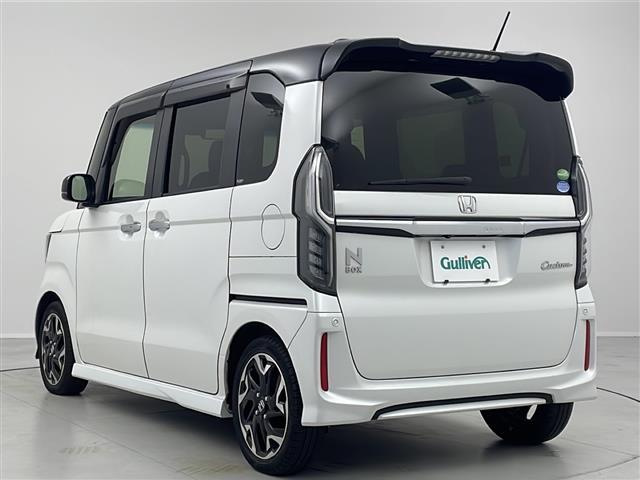 Ｎ－ＢＯＸカスタム Ｇ・ＥＸターボホンダセンシング　ホンダセンシング　純正ＳＤナビ　バックカメラ　両側電動スライドドア　レーダークルーズコントロール　ＬＥＤオートライト　ハーフレザーシート　シートヒーター　純正１５インチアルミホイール　ＥＴＣ　禁煙車（20枚目）