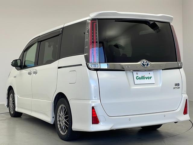 ノア ハイブリッドSi ダブルバイビーII セーフティーセンス 純正SDナビ CD DVD BT フルセグ バックカメラ 両側電動スライドドア クルーズコントロール LEDオートライト ハーフレザーシート シートヒーター ステアリングスイッチ(20枚目)