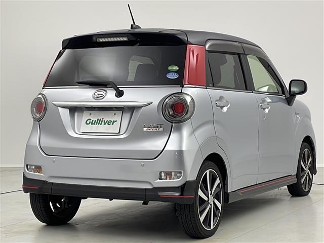 キャスト スポーツＳＡＩＩＩ　衝突軽減ブレーキ　ワンセグＴＶ　前後ドライブレコーダー　バックモニター　ハーフレザーシート　シートヒーター　ＬＥＤヘッドライト　純正１６インチアルミホイール　純正フロアマット　横滑り防止機能（33枚目）