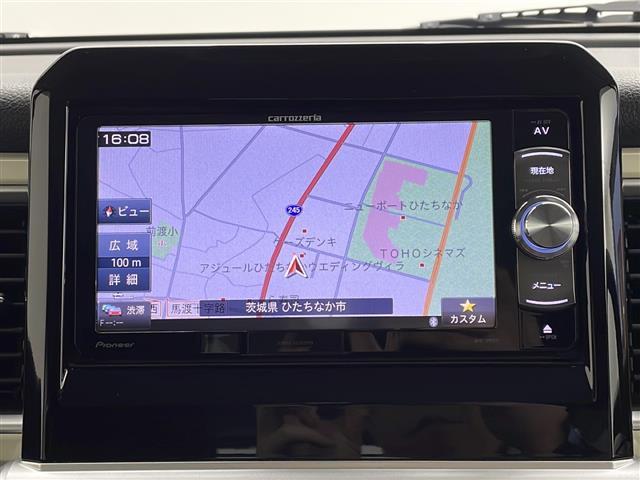 クロスビー ハイブリッドＭＺ　レーダーブレーキサポート　ＳＤナビ　ＣＤ　ＤＶＤ　ＢＴ　フルセグ　バックカメラ　クルーズコントロール　ＬＥＤオートライト　シートヒーター　純正１６インチアルミホイール　アイドリングストップ　ＥＴＣ（3枚目）