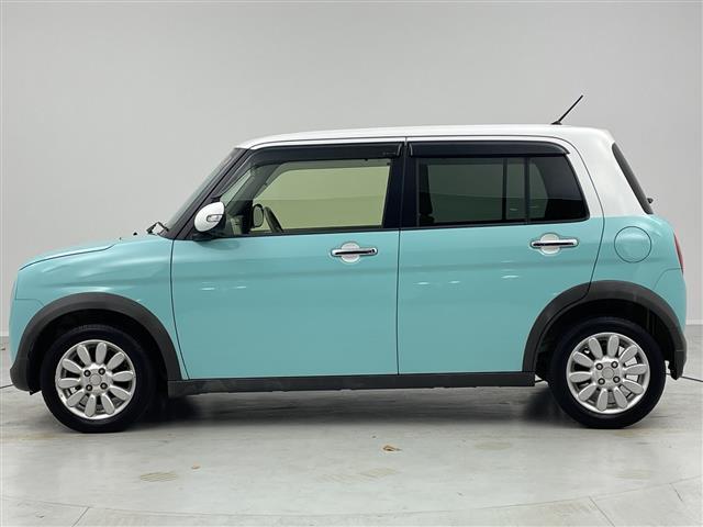 アルトラパン Ｘ　純正ナビ　フルセグＴＶ　アラウンドビューモニター　シートヒーター　衝突被害軽減ブレーキ　横滑り防止装置　アイドリングストップ　スマートキー　プッシュスタート　純正１４インチアルミホイール　ＬＥＤライト（19枚目）