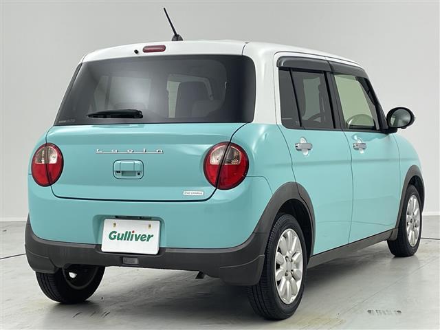 アルトラパン Ｘ　純正ナビ　フルセグＴＶ　アラウンドビューモニター　シートヒーター　衝突被害軽減ブレーキ　横滑り防止装置　アイドリングストップ　スマートキー　プッシュスタート　純正１４インチアルミホイール　ＬＥＤライト（40枚目）