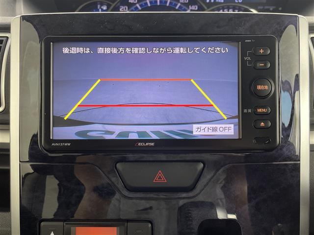 タント カスタムＲＳ　トップエディションＳＡＩＩＩ　社外ナビ　バックカメラ　ＥＴＣ　前方ドラレコ　シートヒーター　両側パワースライドドア　スマートキー　プッシュスタート　衝突軽減ブレーキ　ハーフレザーシート　純正１５インチアルミホイール　アイドリングス（4枚目）