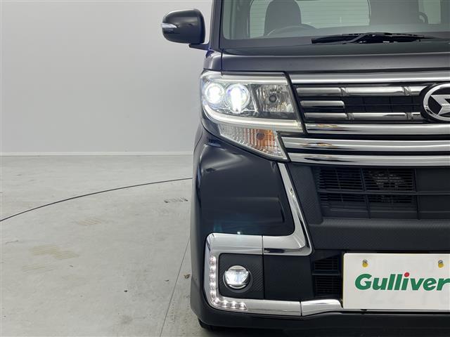 タント カスタムＲＳ　トップエディションＳＡＩＩＩ　社外ナビ　バックカメラ　ＥＴＣ　前方ドラレコ　シートヒーター　両側パワースライドドア　スマートキー　プッシュスタート　衝突軽減ブレーキ　ハーフレザーシート　純正１５インチアルミホイール　アイドリングス（42枚目）