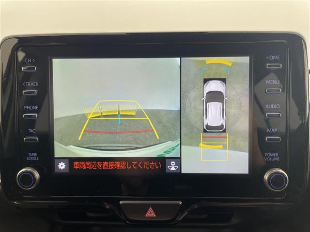 ヤリスクロス ハイブリッドＧ　純正９型メモリディスプレイナビ　全周囲カメラ　ＥＴＣ２．０　ＢＳＭ　禁煙車　ステアリングヒーター　ＬＥＤヘッドライト　パーキングアシスト　スマートキー　オートライト　レーンキープアシスト　シートヒータ（19枚目）