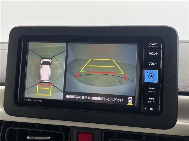 ムーヴキャンバス ストライプスＧ　純正ナビ　パノラミックビューモニター　クルコン　両側電動スライドドア　ドラレコ　シートヒーター　スマートキー　ＬＥＤ　プッシュスタート　スマートアシスト　ＥＴＣ　純正フロアマット　ステアリングリモコン（4枚目）