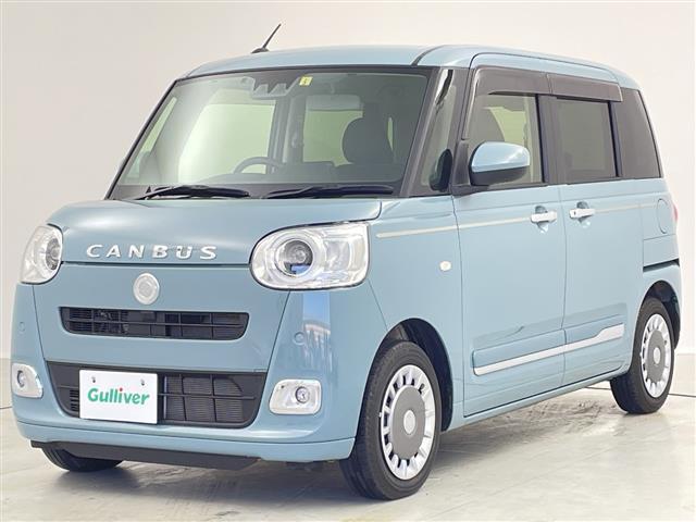 ムーヴキャンバス セオリーＧターボ　純正ナビ　バックモニター　フルセグＴＶ　両側電動スライドドア　シートヒーター　追従クルコン　衝突軽減ブレーキ　コーナーセンサー　ＬＥＤライト　オートライト　スマートキ―　純正フロアマット　フォグランプ（30枚目）