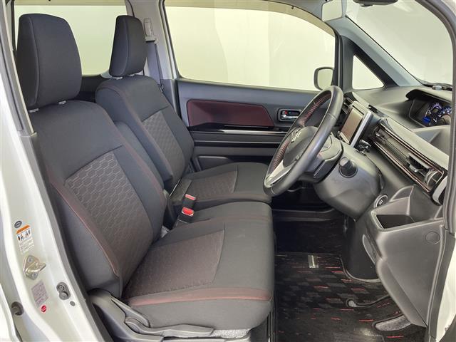 ワゴンＲスティングレー ハイブリッドＴ　衝突軽減ブレーキ　社外ナビ　クルーズコントロール　運転席シートヒーター　ドライブレコーダー　ヘッドアップディスプレイ　ステアリングスイッチナビ連動　　ＬＥＤヘッドライト　ＥＴＣ　ＲＳＲダウンサス（13枚目）