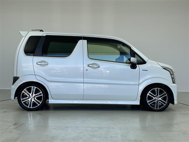 ワゴンＲスティングレー ハイブリッドＴ　衝突軽減ブレーキ　社外ナビ　クルーズコントロール　運転席シートヒーター　ドライブレコーダー　ヘッドアップディスプレイ　ステアリングスイッチナビ連動　　ＬＥＤヘッドライト　ＥＴＣ　ＲＳＲダウンサス（22枚目）