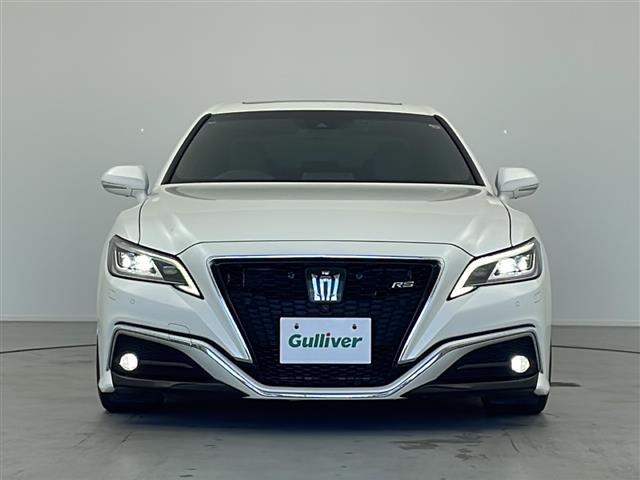 クラウンハイブリッド ＲＳアドバンス　禁煙車／純正ナビ／フルセグＴＶ／パノラミックビュー／ビルトインＥＴＣ／デジタルインナーミラー／電動ムーンルーフ／ＴＡＮＡＢＥダウンサス／ＴＷＳ鍛造アルミ／純正フロアマット／純正ドアバイザー（34枚目）