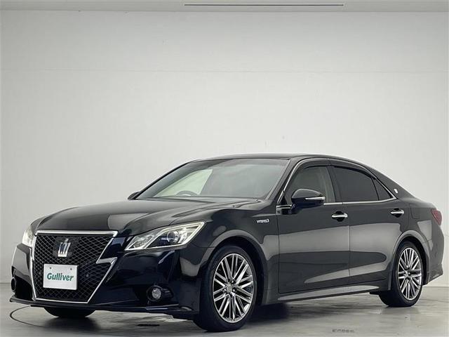 クラウンハイブリッド アスリートＳ　サンルーフ　レザーシート　純正８型ナビ　シートベンチレーション　シートヒーター　パワーシート　追従クルーズコントロール　ＨＩＤオートライト　純正１８インチアルミホイール　ビルトインＥＴＣ　前後ソナー（33枚目）