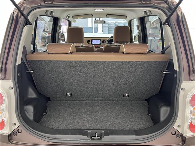 ミラココア ココアプラスＸ　純正ナビ／フルセグ／ＣＤ／ＤＶＤ／Ｂｌｕｅｔｏｏｔｈ／ＥＴＣ／ルーフレール／フロアマット／ドアバイザー／電動格納ミラー／エコアイドル／ＨＩＤヘッドライト／スマートキー（18枚目）