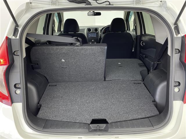 ノート Ｘ　ＤＩＧ－Ｓ　禁煙車　社外ナビ【ＣＮ－ＨＡ０１ＷＤ】　バックカメラ　ＥＴＣ　フルセグＴＶ　Ｂｌｕｅｔｏｏｔｈ　ＣＤ・ＤＶＤ　前後ドライブレコーダー　プッシュスタート　インテリジェントキー　スペアタイヤ（24枚目）