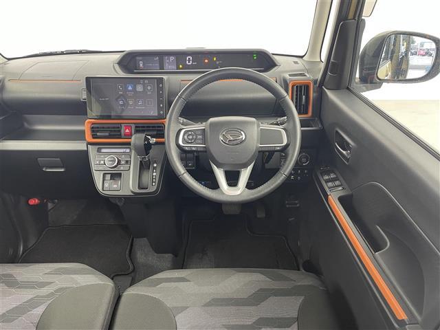 タント ファンクロスターボ　禁煙車／純正９型ディスプレイオーディオ／フルセグＴＶ／バックカメラ／ＥＴＣ／純正前方ドライブレコーダー／スマートアシスト／ＬＥＤヘッドライト／前席シートヒーター／純正フロアマット／純正ドアバイザー（8枚目）
