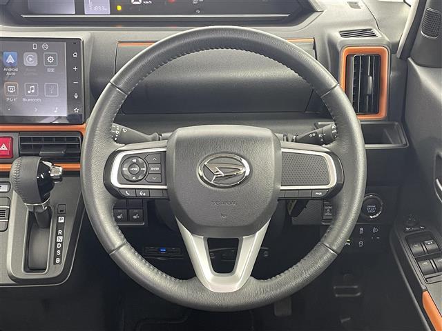 タント ファンクロスターボ　禁煙車／純正９型ディスプレイオーディオ／フルセグＴＶ／バックカメラ／ＥＴＣ／純正前方ドライブレコーダー／スマートアシスト／ＬＥＤヘッドライト／前席シートヒーター／純正フロアマット／純正ドアバイザー（9枚目）