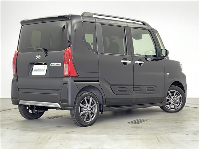 タント ファンクロス　純正９インチディスプライオーディオ　Ｂｌｕｅｔｏｏｔｈ　フルセグＴＶ　ＵＳＢ　Ａｐｐｌｅ　ＣａｒＰｌａｙ　両側パワースライドドア　衝突被害軽減ブレーキ　横滑り防止装置　コーナーセンサー　純正ＡＷ（38枚目）