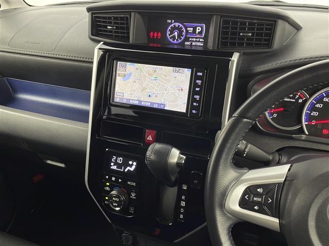 ルーミー カスタムG-T 純正ナビ 両側パワースライドドア クルーズコントロール ETC バックカメラ 衝突被害軽減システム ロールサンシェード(13枚目)