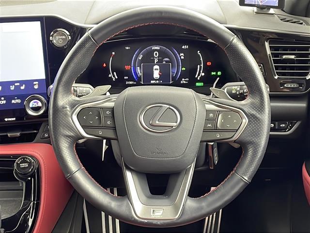 ＮＸ ＮＸ３５０ｈ　Ｆスポーツ　純正１４インチナビ　Ｂｌｕｅｔｏｏｔｈ　フルセグＴＶ　ＵＳＢ　Ａｐｐｌｅ　Ｃａｒｐｌａｙ　サンルーフ　三眼ＬＥＤヘッドライト　パノラミックビューモニター　衝突被害軽減ブレーキ　前後ドラレコ　ＥＴＣ（3枚目）