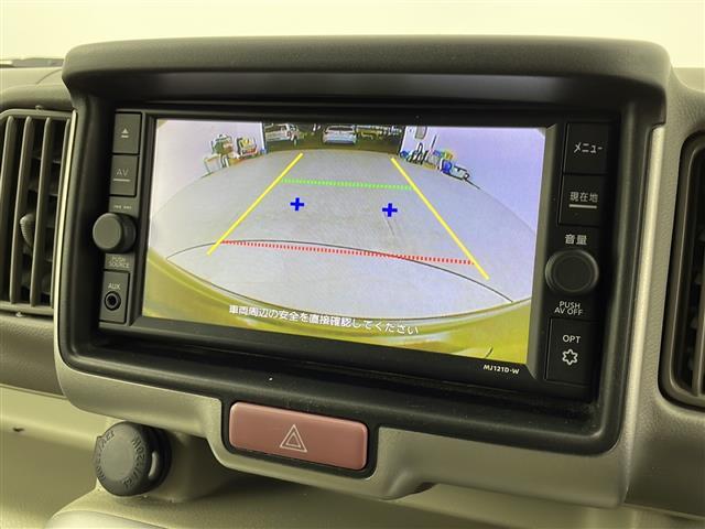 ＮＶ１００クリッパーリオ Ｅ　ワンオーナー　純正ＳＤナビ　パワースライドドア　バックカメラ　シートヒーター　ステアリングスイッチ　ＥＴＣ　横滑り防止装置　車線逸脱防止支援システム　コーナーセンサー　アイドリングストップ（3枚目）