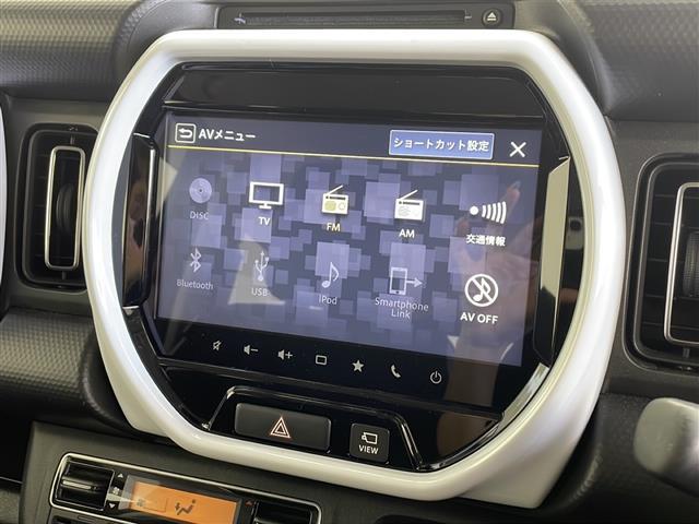 ハスラー ハイブリッドＸターボ　純正９インチナビ　ＣＤ　ＤＶＤ　ＢＴ　フルセグＴＶ　アラウンドビューモニター　アダプティブクルーズコントロール　衝突被害軽減システム　シートヒーター　パドルシフト　ＥＴＣ（3枚目）