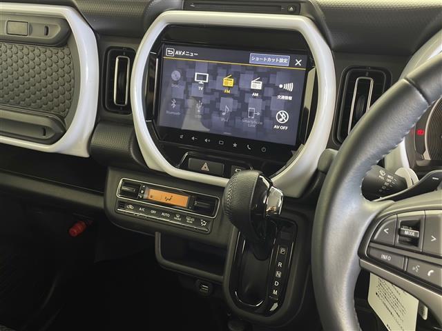 ハスラー ハイブリッドＸターボ　純正９インチナビ　ＣＤ　ＤＶＤ　ＢＴ　フルセグＴＶ　アラウンドビューモニター　アダプティブクルーズコントロール　衝突被害軽減システム　シートヒーター　パドルシフト　ＥＴＣ（11枚目）