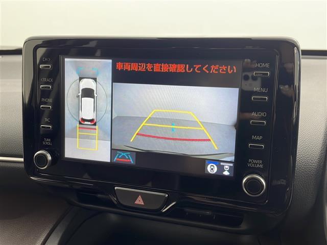 ヤリスクロス ハイブリッドＺ　純正ナビ　パノラミックビューモニター　ハーフレザーシート　ＥＴＣ２．０　トヨタセーフティセンス　ブラインドスポットモニター　フルセグＴＶ　純正フロアマット　純正１８インチアルミホイール　スペアキー（2枚目）