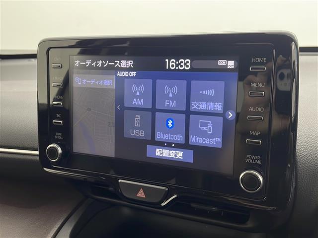 ヤリスクロス ハイブリッドＺ　純正ナビ　パノラミックビューモニター　ハーフレザーシート　ＥＴＣ２．０　トヨタセーフティセンス　ブラインドスポットモニター　フルセグＴＶ　純正フロアマット　純正１８インチアルミホイール　スペアキー（3枚目）