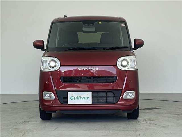 ムーヴキャンバス セオリーＧ　ディーラーオプションナビ（エクリプス）／パノラマモニター／スマートアシスト／前後コーナーセンサー／ＬＥＤヘッドライト／両側パワースライドドア／前席シートヒーター／革巻きステアリング／スペアキー（29枚目）