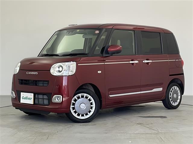 ムーヴキャンバス セオリーＧ　ディーラーオプションナビ（エクリプス）／パノラマモニター／スマートアシスト／前後コーナーセンサー／ＬＥＤヘッドライト／両側パワースライドドア／前席シートヒーター／革巻きステアリング／スペアキー（30枚目）